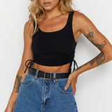 Women Tops Fashion Sexy Cool Vest (ZJ0415)