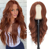 Women's Wigs Long Curly Hair Fiber Headgear Wigs
