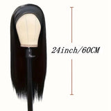 Women'S Wigs Black Headband Wig with Straight Hair
