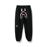 Bathing Ape Pant joint shark camouflage print double-sided sweatpants casual pants