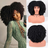 Women's Wigs Short Afro Curly Wig