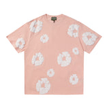 Denim Tears T Shirt ShortsPuff Print Short Sleeve T-shirt Loose Couple Shorts Suit(Options need to be purchased separately)