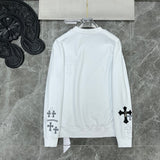 Chh Chrome Hearts Sweatshirts Autumn/Winter CH Classic Sanskrit Crew Neck Sweater