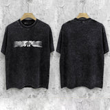 Purple Brand Distressed T Shirts Short Sleeve