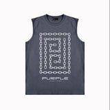 Purple Brand Tank T Shirts Sleeveless T-shirt Vest