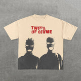Street Unisex T-shirt 'TWINS OF CRIME' Street Tee