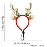Themed Party Supplies Adjustable Christmas Pet Headband – Festive Holiday Dog Accessory