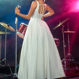 Women Dresses Fashionable Elegant Wedding Dress (Hwfs0410)