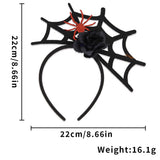 Halloween headband Halloween Party Headband – 3D Witch Hat & Spider Design
