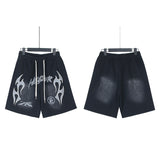 Hellstar Short Vintage Old, Loose Summer Casual Sports Shorts