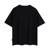 Palm Angels T Shirts Racing Flag Letter Print Short Sleeve T-Shirt