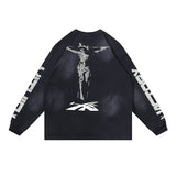 Hellstar long-sleeve T-shirt autumn, loose long-sleeve T-shirt