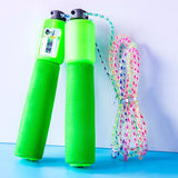 Jump Rope Counting Skipping Rope Training Skipping Rope Counting Sponge Handle Skipping Rope