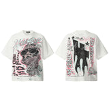 Hellstar T Shirt Iverson, James Star vintage short sleeve T-shirt