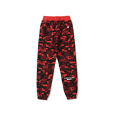 Bathing Ape Pants Summer Camouflage Red Tie Tether Casual Pants