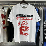 Hellstar T ShirtSports Family Print Casual Short Sleeve T-Shirt