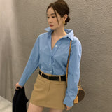 Women Sun Protection Shirt Loose Casual Long Sleeves Shirt