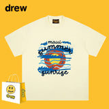 Drew T Shirts Face Graffiti Printing