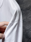 Chh Chrome Hearts T Shirts Pocket Handmade Button Casual Short Sleeve T-Shirt