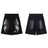 Hellstar Shorts Wash and Do Old Casual Shorts Summer