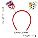Themed Party Supplies 2026 USA Canada Mexico World Cup Fan Headband – Football Club Party Cheer Props