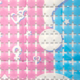 Themed Party Supplies Baby Gender Reveal Foil Fringe Curtain – 1m x 2m Pink & Blue Party Backdrop Decoration