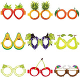 Themed Party Supplies Set of 9 Kids’ Birthday Party Fruit-Shaped Paper Glasses – Summer Pineapple Theme