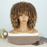 Women's Wigs Short Curly Afro Wig