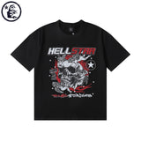 Hellstar T Shirt Summer Loose Pullover Short Sleeve T-Shirt part 2