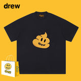 Drew T Shirts Short Sleeve Faeces Graffiti High Street