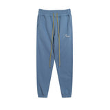 Rhude Pant embroidery slogan logo drawstring casual sports trousers