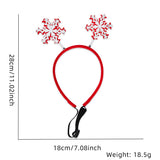 Themed Party Supplies Adjustable Christmas Pet Headband – Festive Holiday Dog Accessory