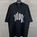 Mens T-shirts Summer Paris NO LOGO Crack print