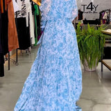 Women Party Dress Floral Beauty That Will Perfectly Complement Your Vacation Loo(SS0416)