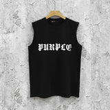 Purple Brand Tank T Shirts Sleeveless T-shirt Vest