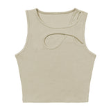Women Tops Fashion Sexy Cool Vest (ZJ0415)