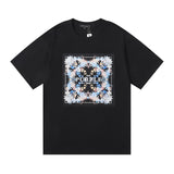 Purple Brand T Shirts Purple Micro Label Letter Pattern Printed Short Sleeve T-Shirt