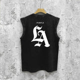 Purple Brand Distressed Tank T Shirts   PURPLE BRAND VINTAGE TANK
