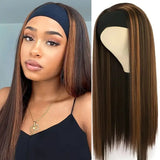 Women's Wigs Ice Silk Headband Wig - 24" Natural Color