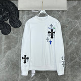 Chh Chrome Hearts Sweatshirts Autumn/Winter CH Classic Sanskrit Crew Neck Sweater