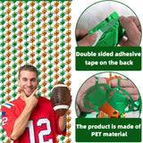 Themed Party Supplies 2m Football Foil Fringe Curtain – Super Bowl Sports Party Backdrop