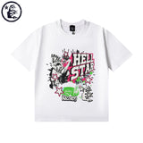 Hellstar T Shirt Summer Loose Pullover Short Sleeve T-Shirt part 2