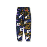 Bathing Ape Pants Star Lightning Print Men's and Women's Sweatpants