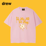 Drew T Shirts Short Sleeve Letter Print