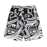 Rhude T Shirt Casual Short Sleeve Shirt Men's and Women's Shorts Shirt