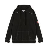C.e hoodie early spring c.e panda color patchwork pullover hooded sweatshirt