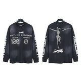 Hellstar long-sleeve T-shirt autumn, loose long-sleeve T-shirt