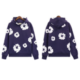 Denim Tears Hoodie Sweatpants Kapok Foam Printed Hoodie Trousers Suit(Options need to be purchased separately)