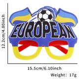 Themed Party Supplies Germany Euro Cup Fan Glasses - Football Theme 24-Team Supporter Prop