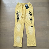 Hellstar JacketsHellstar Hoodie & Pants Wash Old Vintage Men's and Women's Loose Casual Sweater Sweatpants